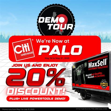 CITI Hardware Palo Map .